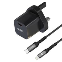 شاحن جداري PD مع كيبل آيفون قماشي