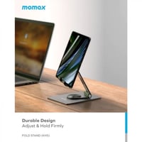 حامل جوال و تابلت موماكس قابل للدوران 360 درجة مصن...