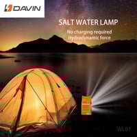 كشاف الطوارئ يعمل بالملح