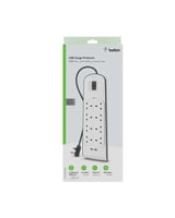 توصيلة بيلكن 8 منافذ طاقه بمنفذين USB