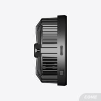 شاحن لاسلكي بقوّة 15 واط مع مروحة تبريد مدمجة من E...