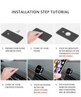 حامل جوال للسيارة اصغر مغناطيس جوال من ماركة Yesid...