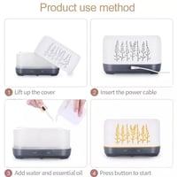 فواحة اللهب السحرية جهاز مرطب ومعطر للهواء