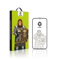 كارا استيكر حماية للشاشة شفاف اطار سيلكون