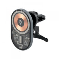 شاحن وحامل جوال موماكس مغناطيسي للسيارة 15 واط