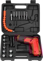 دريل لاسلكي الكتروني ذكي للفك والتركيب مزود بجميع...