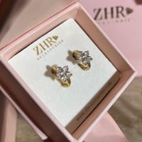 حلق زهر-ذهبي