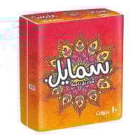 مناديل سمايل 10 عبوات 150 منديل مزدوج