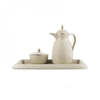 روز صحن تمرية بغطاء لون رملي