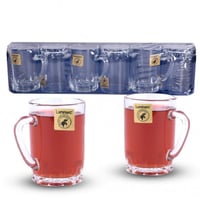 6 بيالات شاي بادريق الأصلية