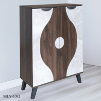 خزانة أحذية بابين عدة ألوان