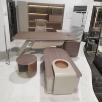 طقم مكتب مدراء عدة مقاسات مع دواليب وطاوله