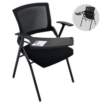 طقم 4 كراسي محاضرات أسود