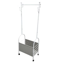 علاقة متحركة لون أبيض مع صندوق