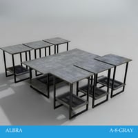 طقم طاولات شاي راتان عدة الوان