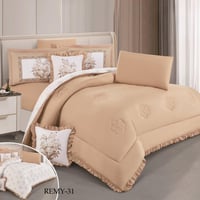 طقم مفرش نفرين و نفر عدة ألوان