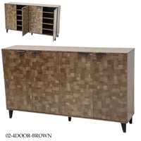 دولاب ثلاث وأربع ابواب عدة الوان