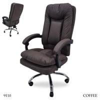 طقم 2كرسي مكتب جلد عدة الوان