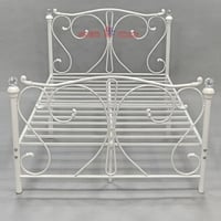 سرير ابيض 120 سم