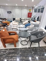 طقم 4 كراسي مع مخدة عدة ألوان