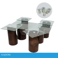 طقم طاولات وسط مودرن عدة الوان