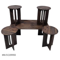 طقم طاولات وسط عدة الوان