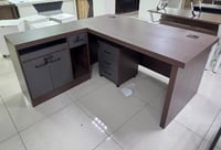 طقم مكتب 140و160 سم عدة ألوان