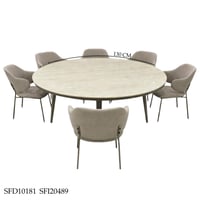 طقم طاولة طعام رخام 4و6 كراسي