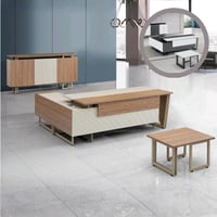 طقم مكتب مدراء مع دولاب عدة الوان