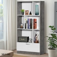 وحدة رفوف مكتبية 3 ارفف عدة الوان