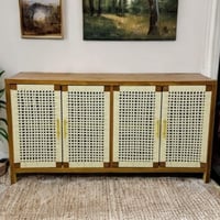 بوفيه خشب بوهيمي