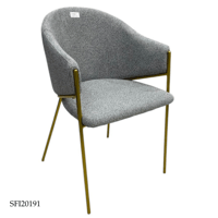 طقم 2 كراسي قماش فرو عدة ألوان