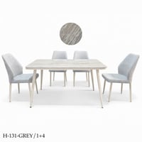 طقم طاولة طعام رخام 4و6 كراسي عدة ألوان