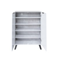 خزانة أحذية بابين عدة الوان