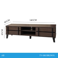 طاولة تلفزيون بني 140و160و180و200 سم