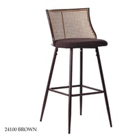 كرسي بار راتان عدة الوان