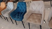 كرسي مخمل عدة ألوان