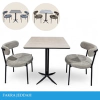 طقم طاولة وكرسيين عدة الوان
