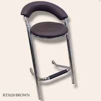 كرسي بار جلد مودرن عدة الوان