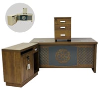 طقم مكتب 160 سم عدة الوان