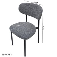 طقم 2 كرسي طعام وكوفي عدة ألوان