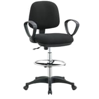 طقم 5 كراسي كاونتر لون أسود