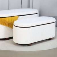 أريكة بوكليه بصندوق أبيض 88 سم