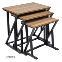 طقم طاولات خدمة عدة الوان