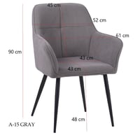 طقم 2 كراسي مودرن عدة ألوان