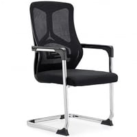 كرسي مكتب اسود ثابت