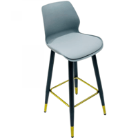 كرسي بار جلد لونين