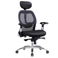 كرسي مكتب دوار فخم اسود