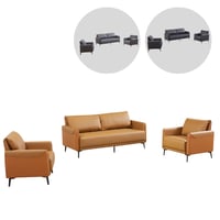 طقم كنبات مكتب فخم عدة الوان