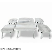 طقم طاولات ارضي تركي عدة الوان